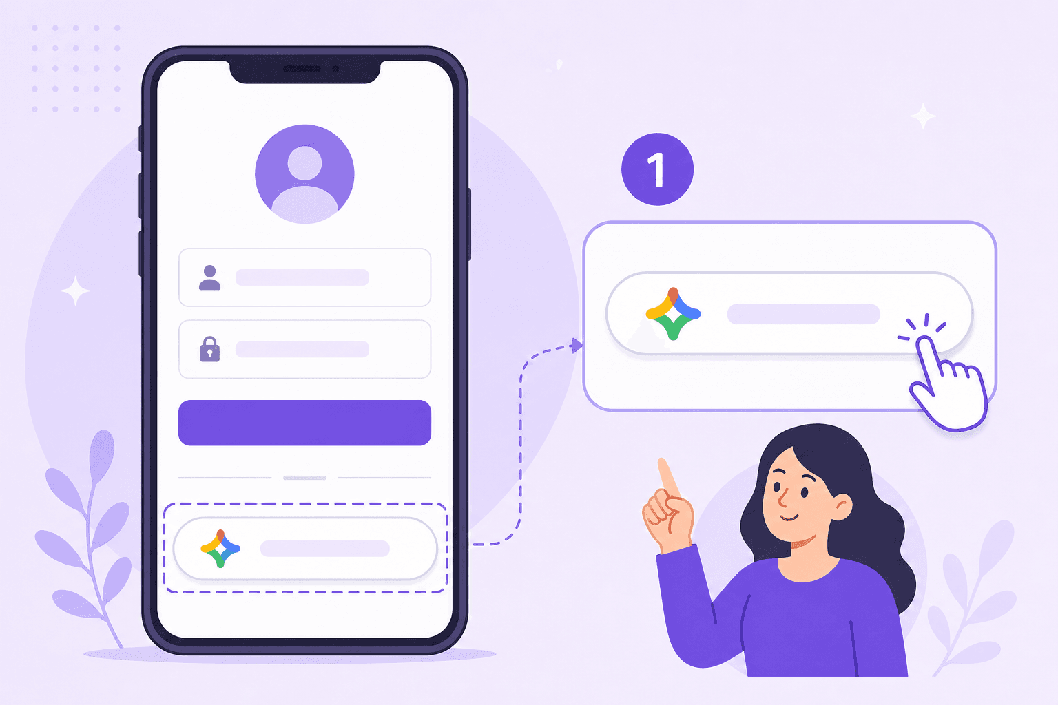 Google 로그인 화면 예시